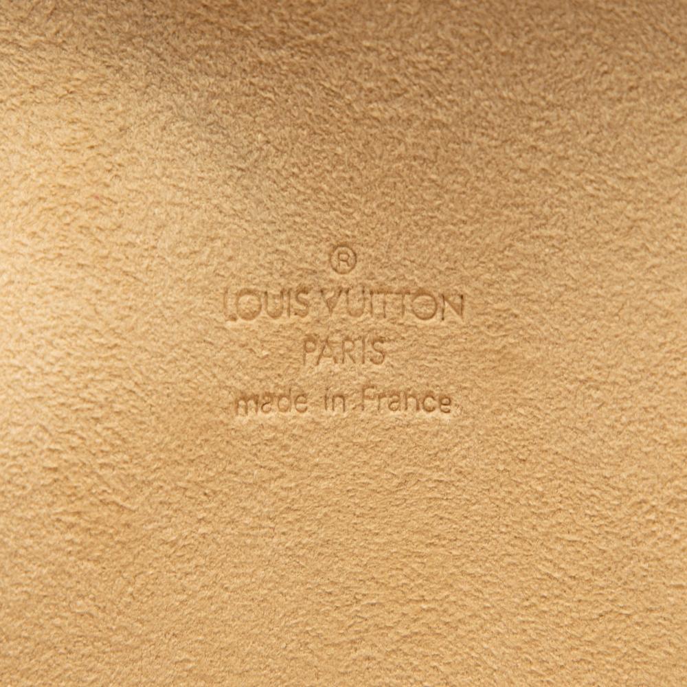 Louis Vuitton B Louis Vuitton Brown Monogram Canvas Fabric Monogram Pochette Florentine France