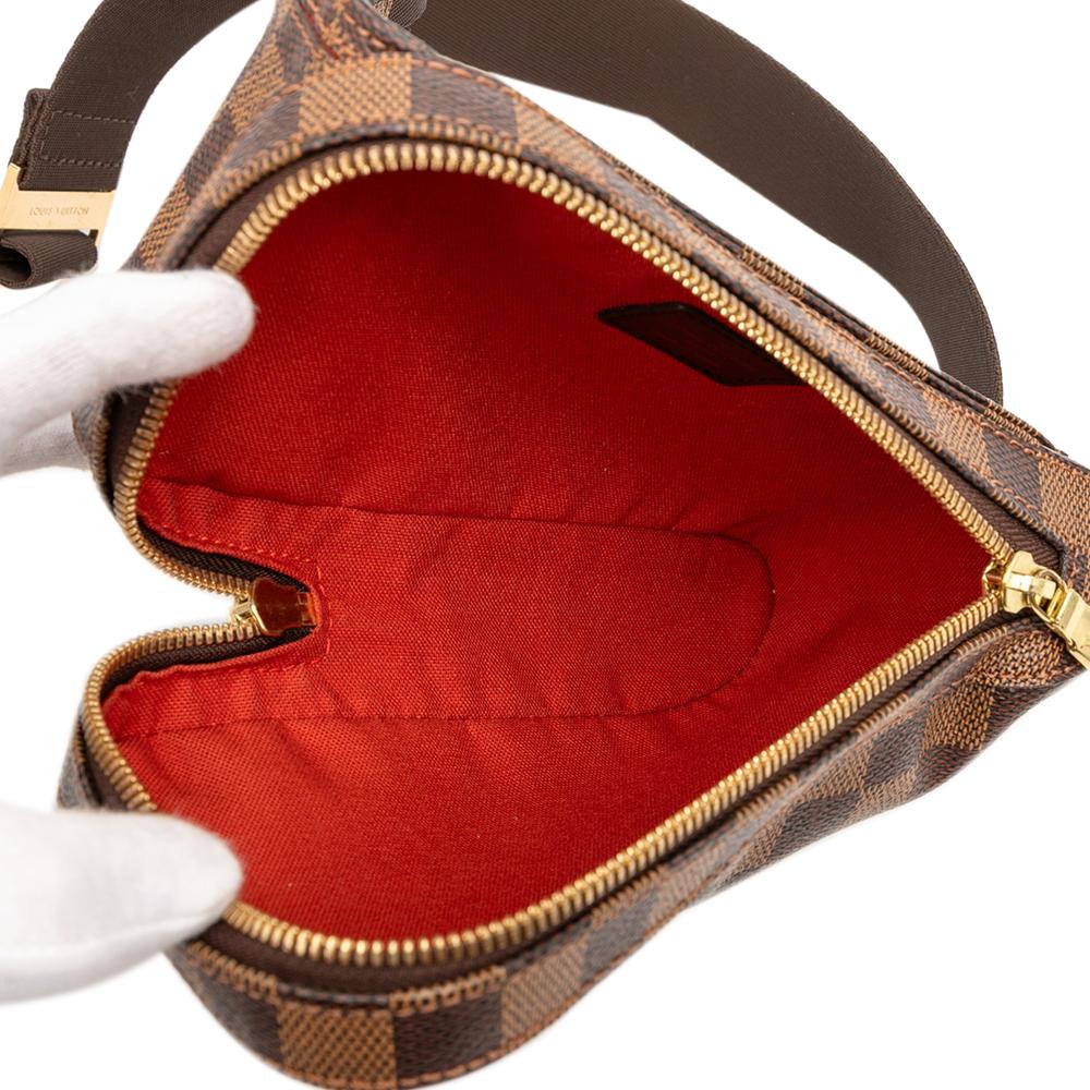 Louis Vuitton AB Louis Vuitton Brown Damier Canvas Fabric Damier Ebene Geronimos Spain