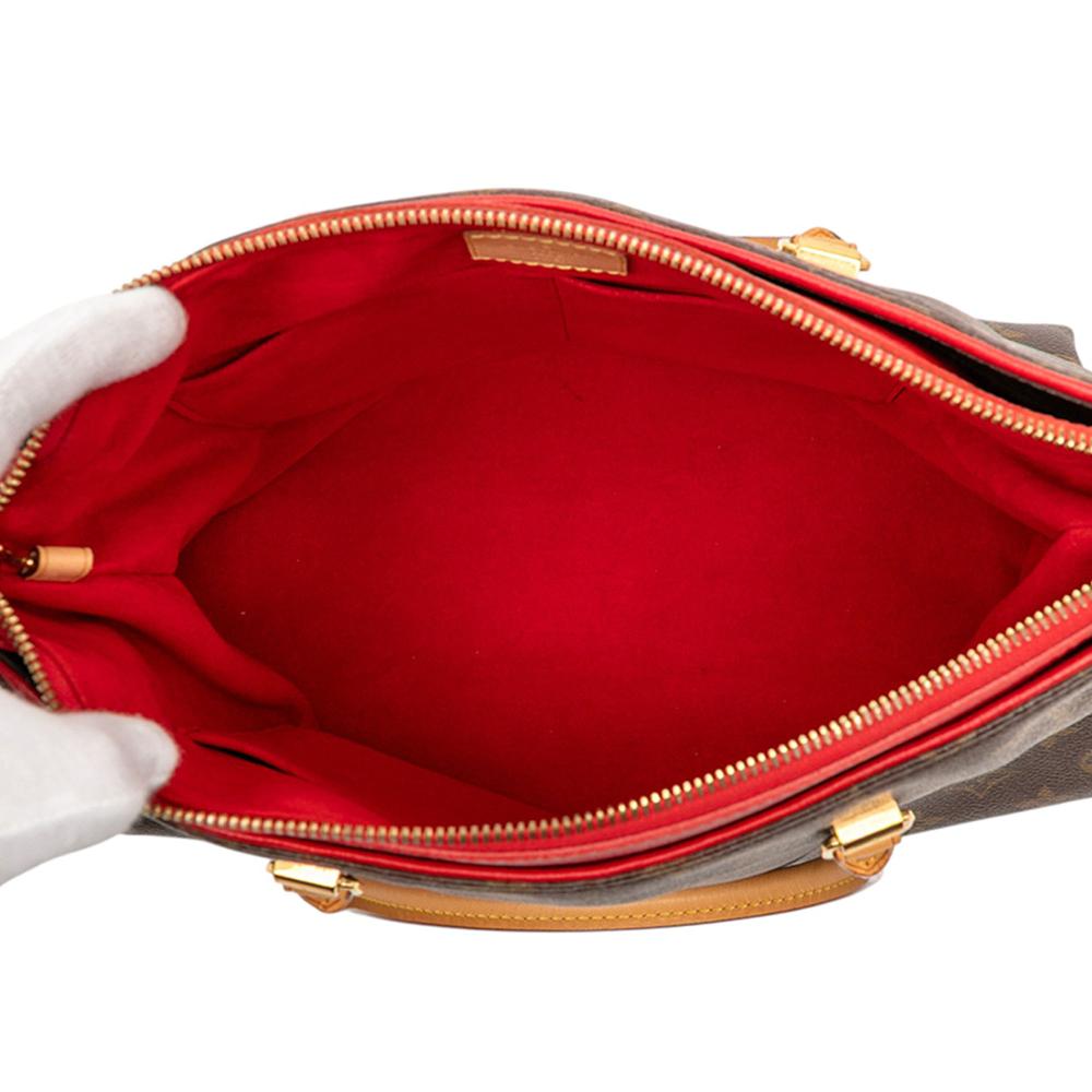 Louis Vuitton B Louis Vuitton Brown Monogram Canvas Fabric Monogram Pallas MM Spain