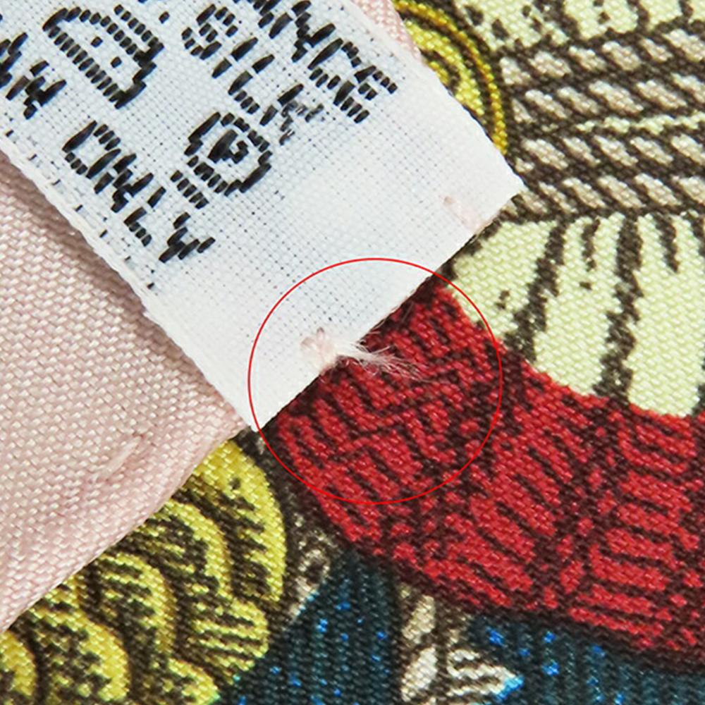 Hermès B Hermès Pink Light Pink Silk Fabric Grand Uniforme Scarf France