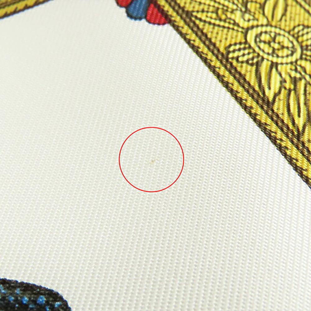 Hermès B Hermès Pink Light Pink Silk Fabric Grand Uniforme Scarf France