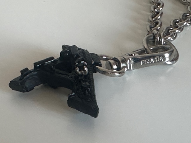 Prada Necklace with letter A pendant