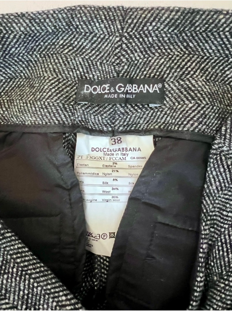 Dolce&Gabbana wool pants
