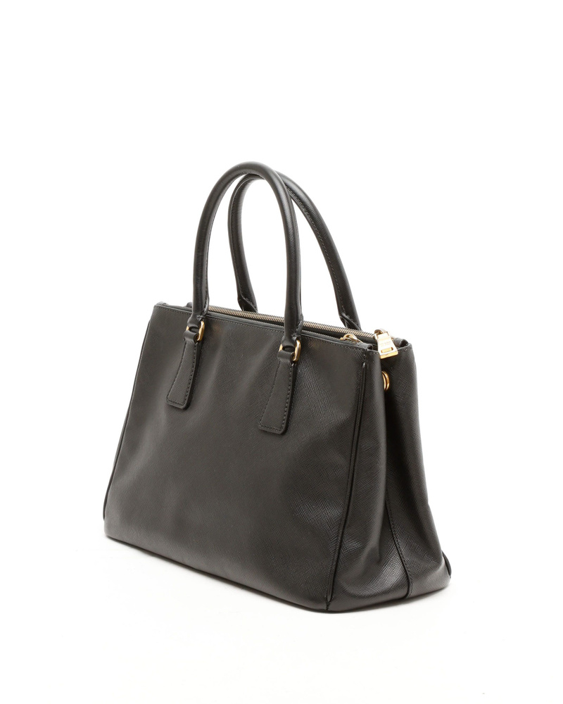 Prada Medium Saffiano Lux Galleria Double Zip Bag