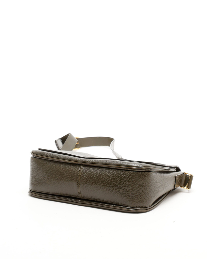 Celine Céline Circle Logo Crossbody Bag