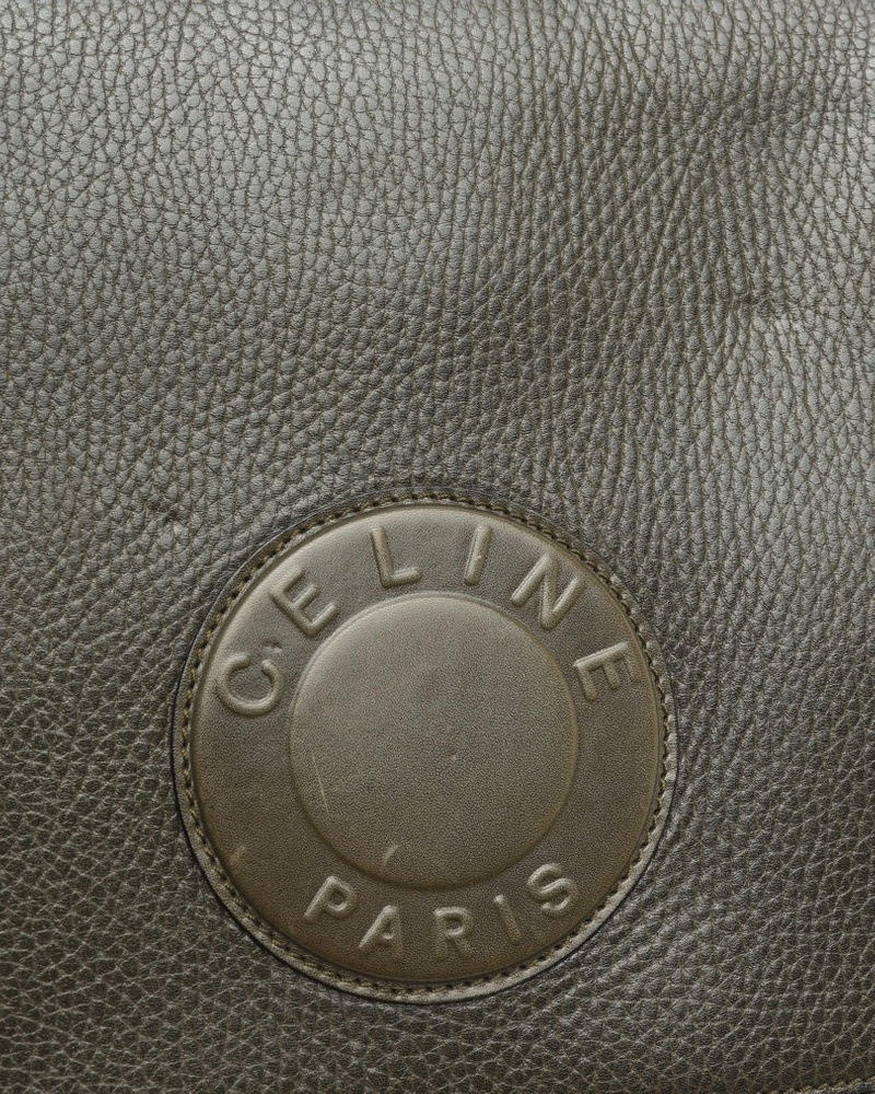 Celine Céline Circle Logo Crossbody Bag