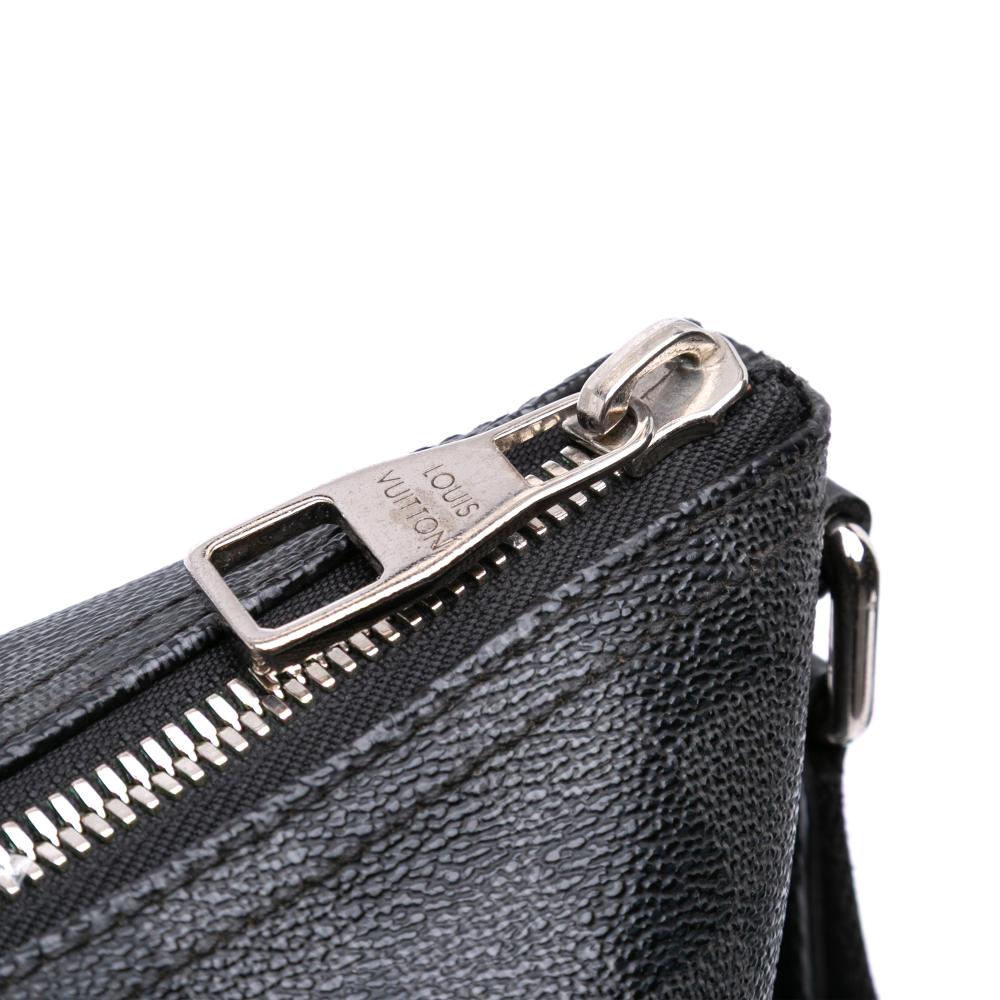 Louis Vuitton B Louis Vuitton Black Damier Canvas Fabric Damier Graphite Mick MM France