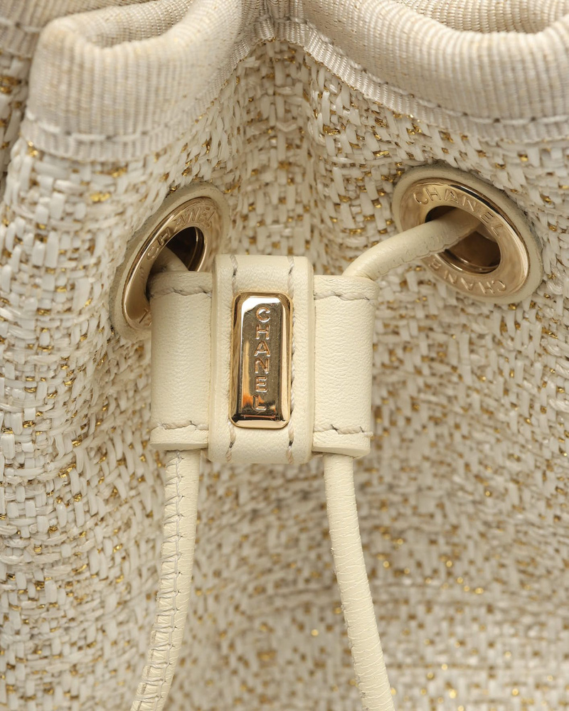 Chanel Deauville Tweed Backpack