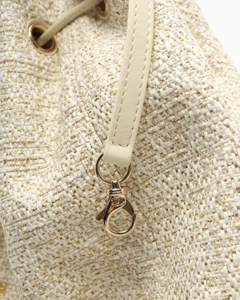 Chanel Deauville Tweed Backpack