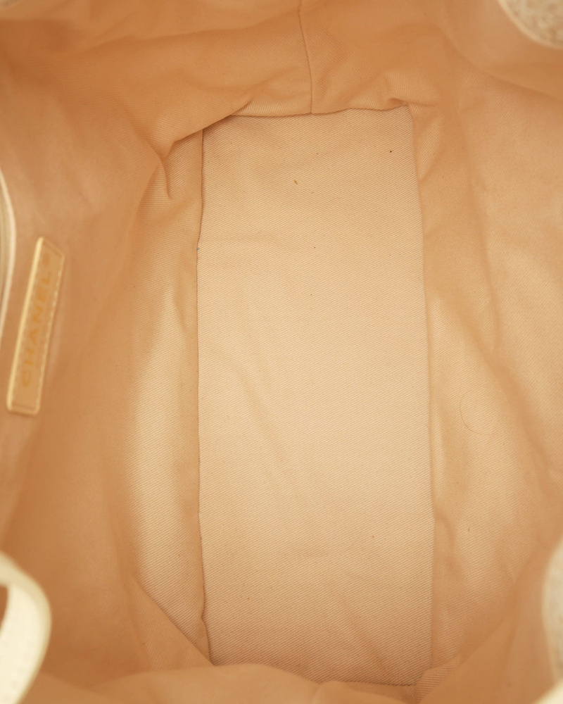 Chanel Deauville Tweed Backpack