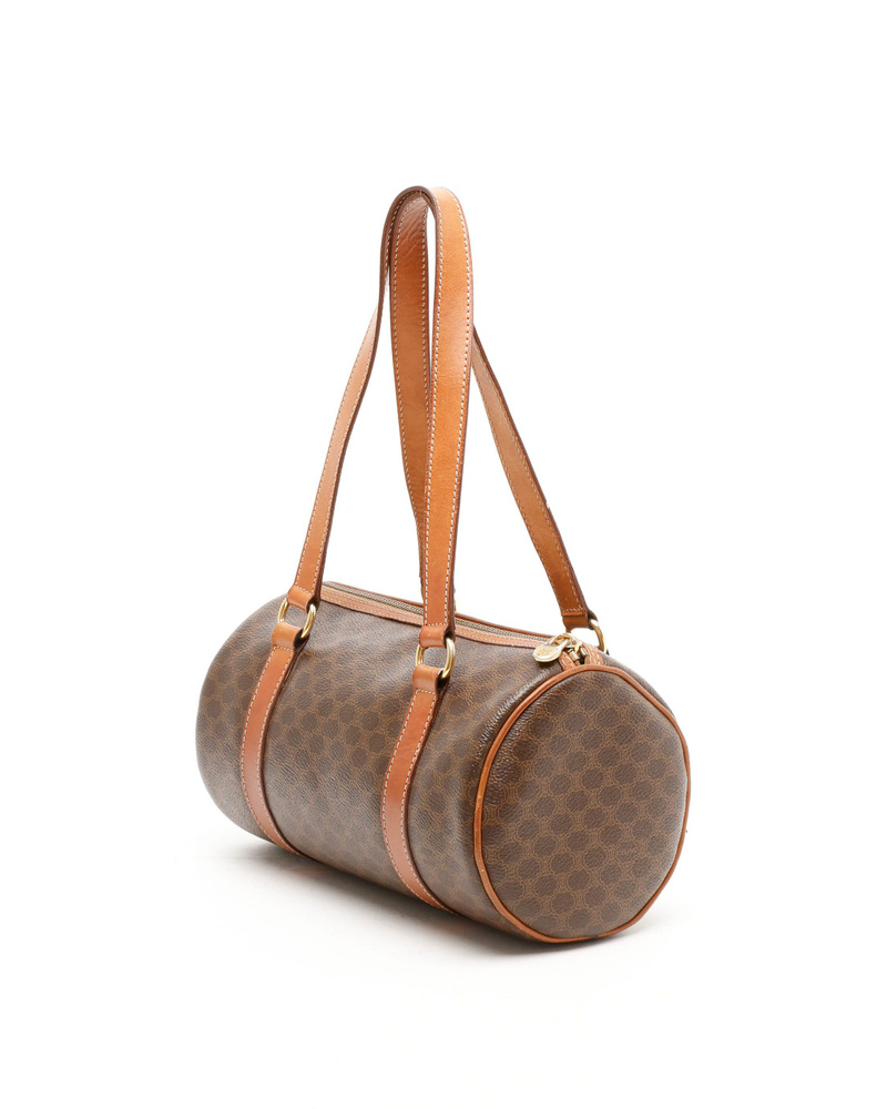 Celine Céline Mini Macadam Boston Bag