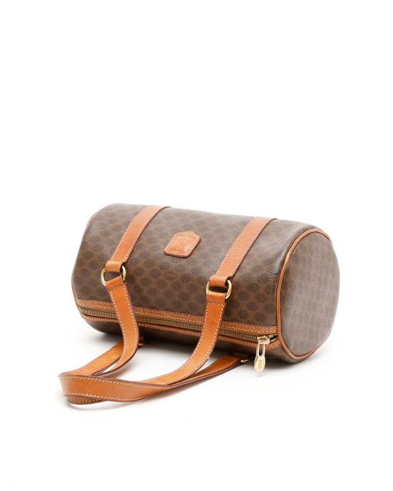 Celine Céline Mini Macadam Boston Bag