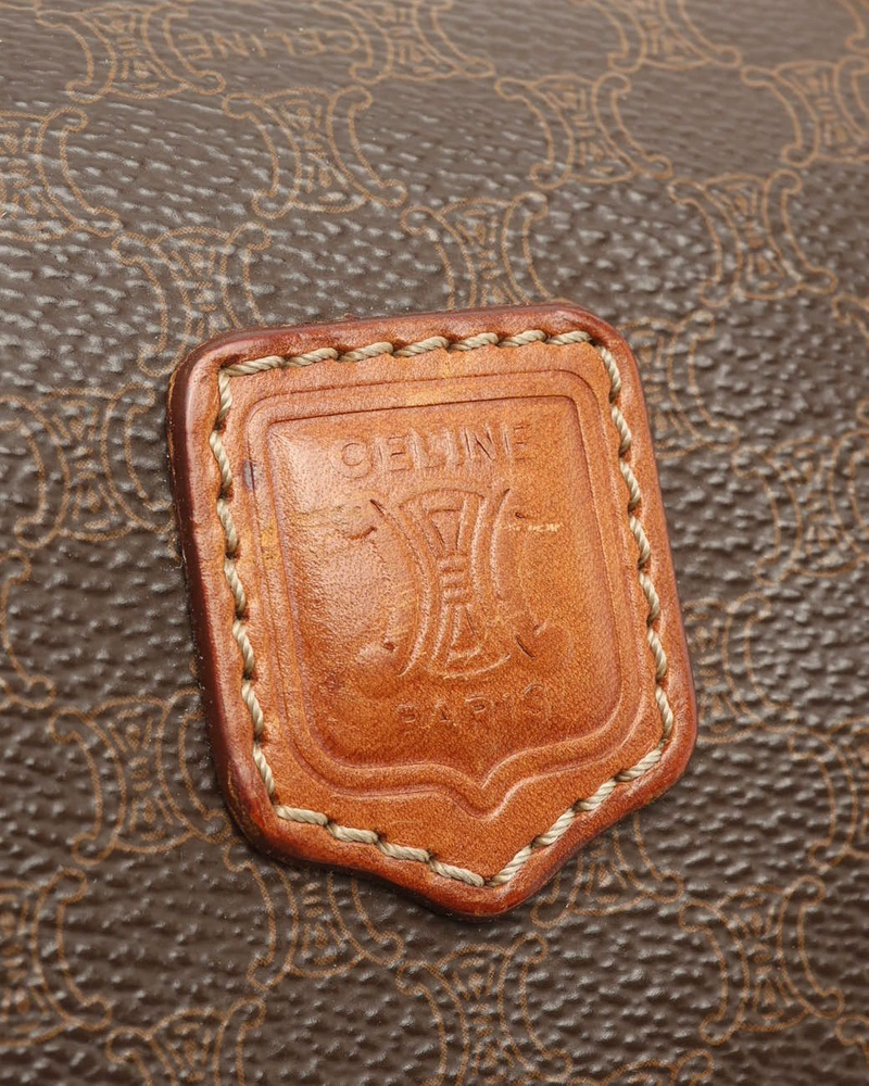 Celine Céline Mini Macadam Boston Bag