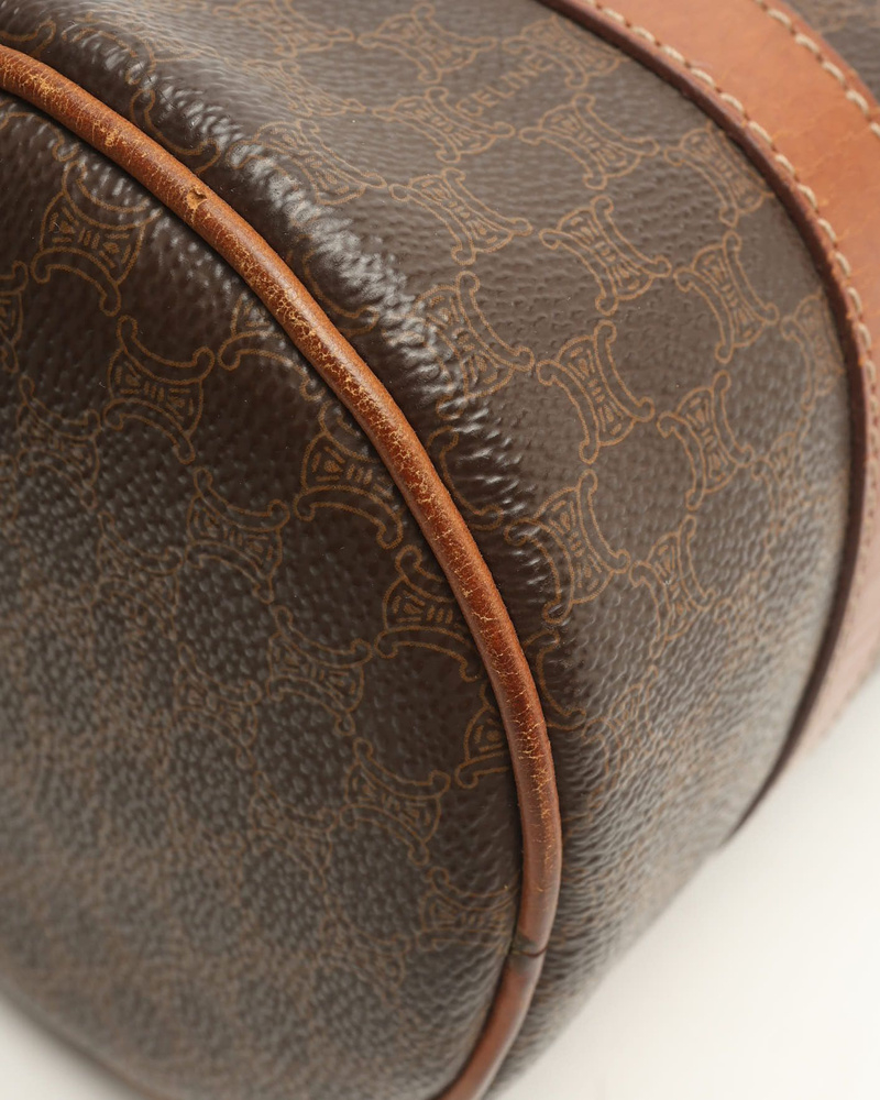 Celine Céline Mini Macadam Boston Bag