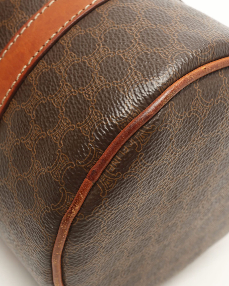 Celine Céline Mini Macadam Boston Bag