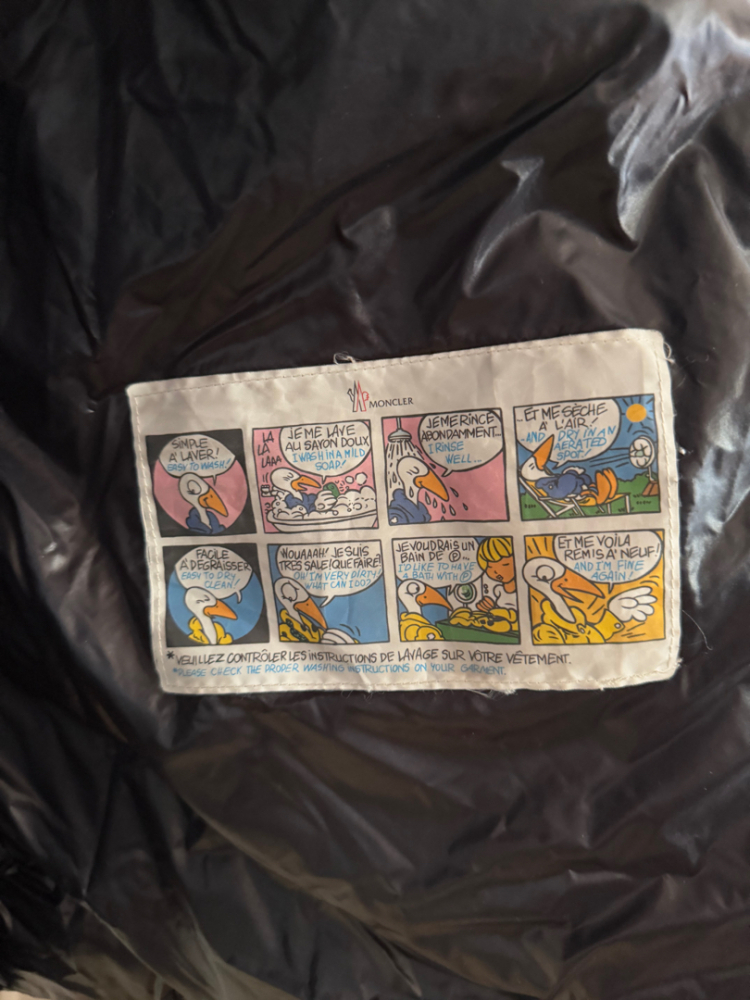 Moncler Long, light jacket with hood