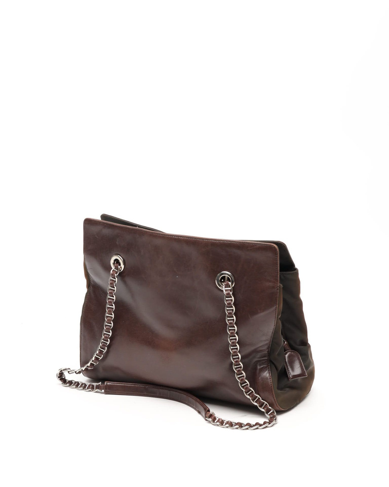 Prada Chain Tote Bag