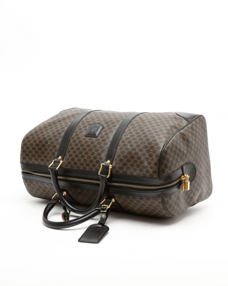 Celine Céline Macadam Boston Bag