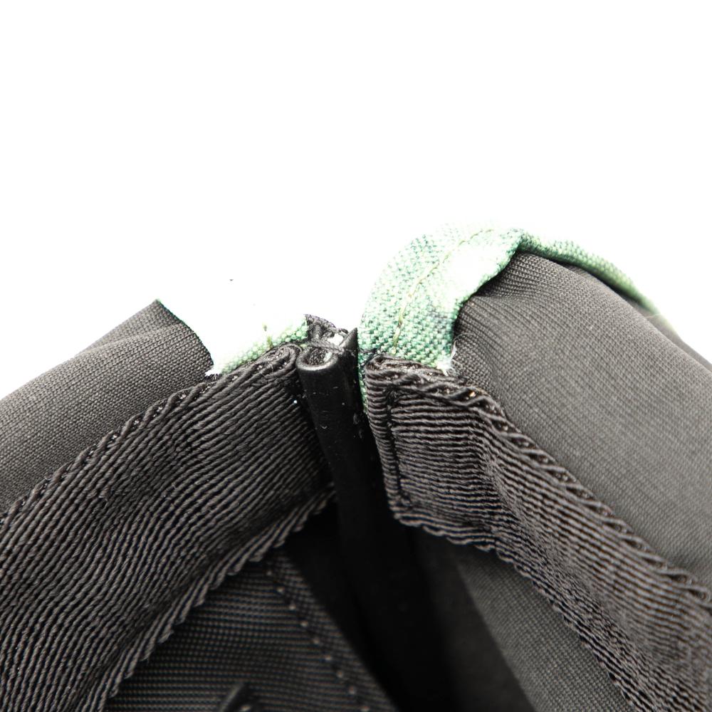 Valentino AB Valentino Green Nylon Fabric Roger Dean Red Dragon Backpack Italy