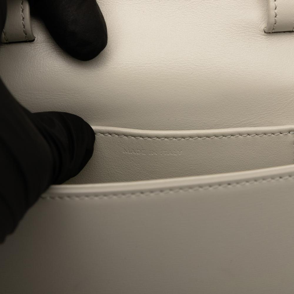 Celine AB Celine Brown Light Beige Calf Leather Mini skin Claude Crossbody Italy