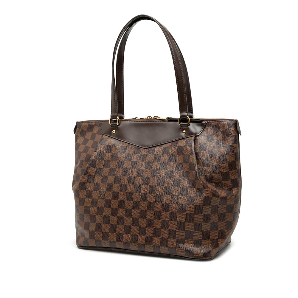 Louis Vuitton B Louis Vuitton Brown Damier Canvas Fabric Damier Ebene Westminster PM France