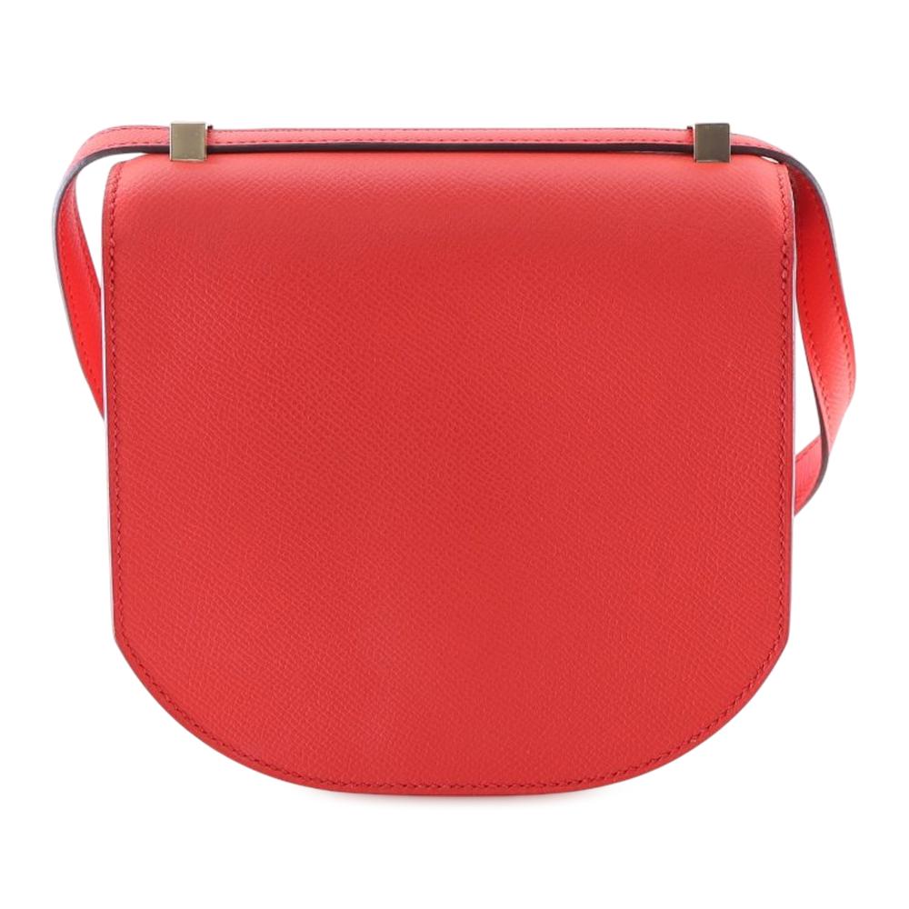 Hermès AB Hermès Red Calf Leather Epsom Mosaique Au 24 17 France