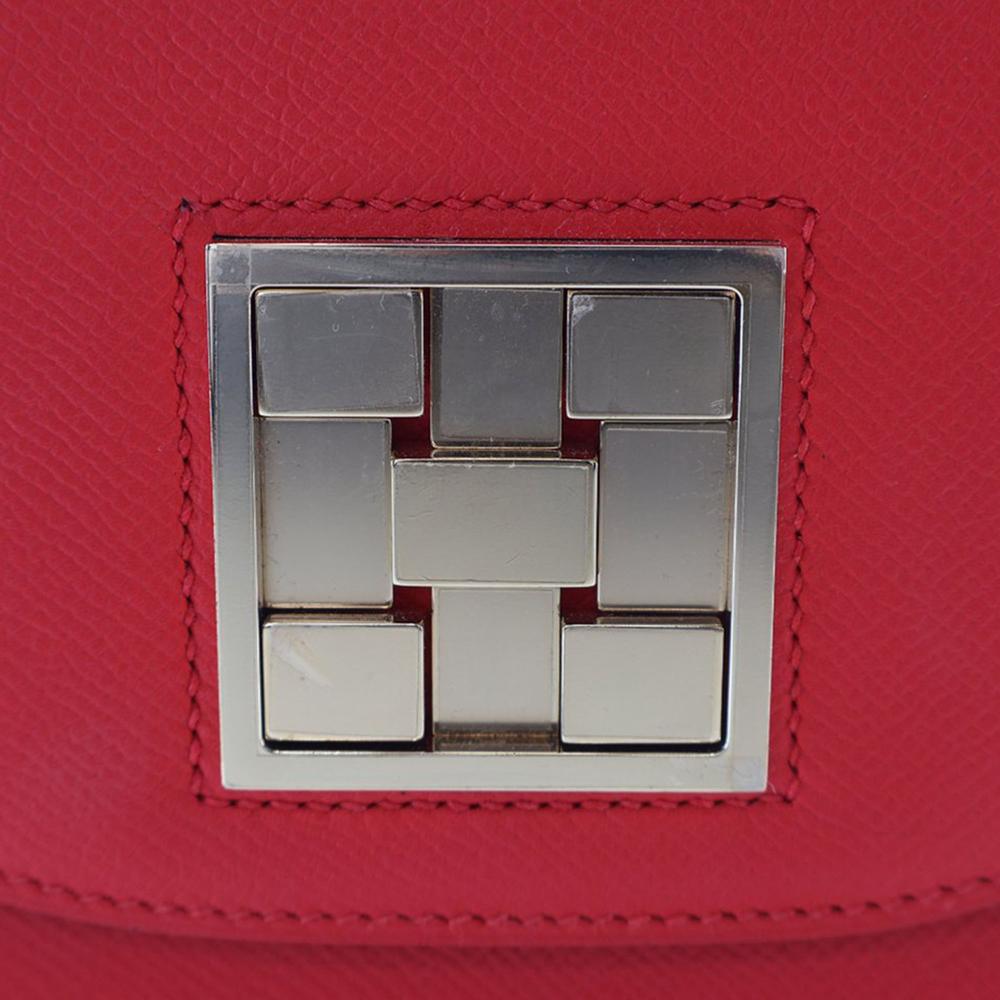 Hermès AB Hermès Red Calf Leather Epsom Mosaique Au 24 17 France