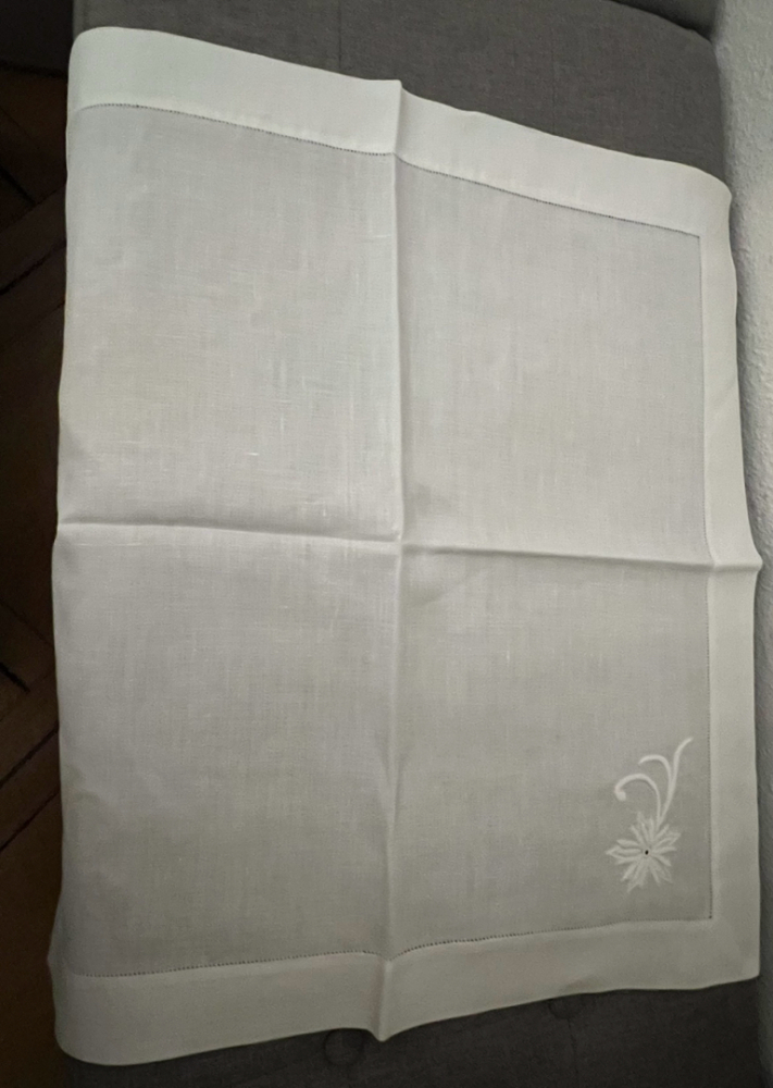 Non Signé / Unsigned 12 serviettes