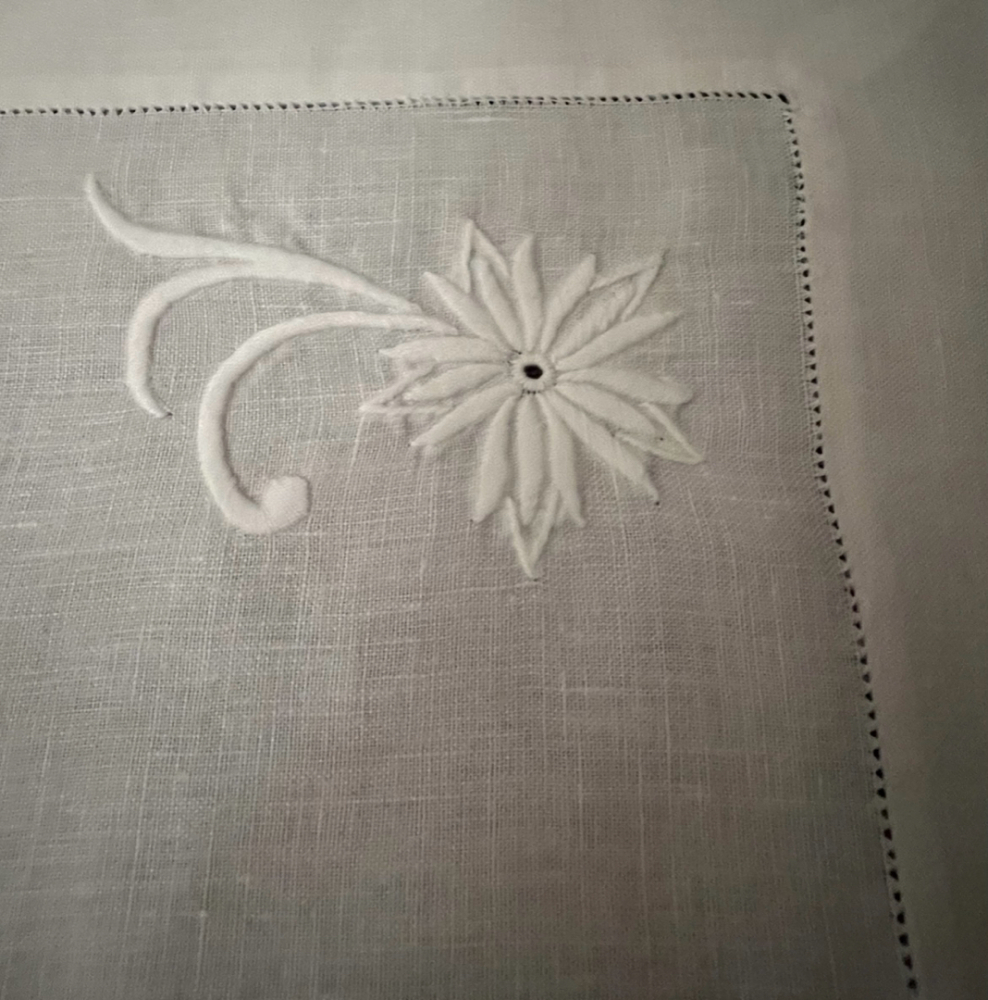 Non Signé / Unsigned 12 serviettes