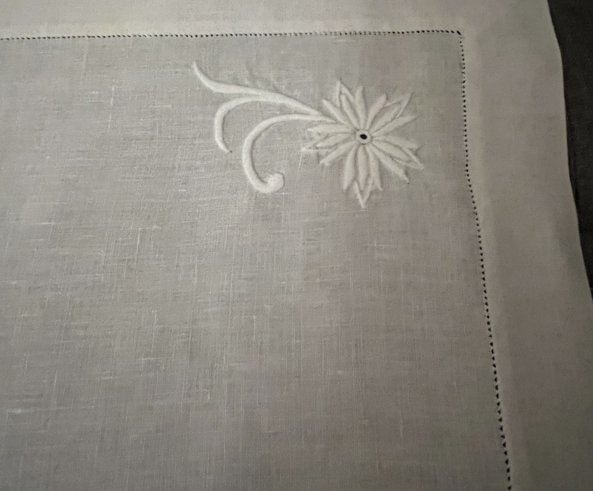 Non Signé / Unsigned 12 serviettes