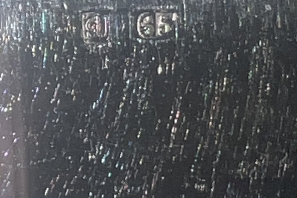 Non Signé / Unsigned Plat argenté