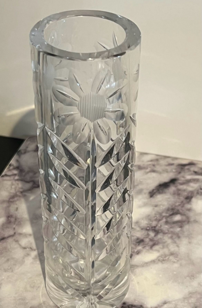 Non Signé / Unsigned 4 pièces en cristal