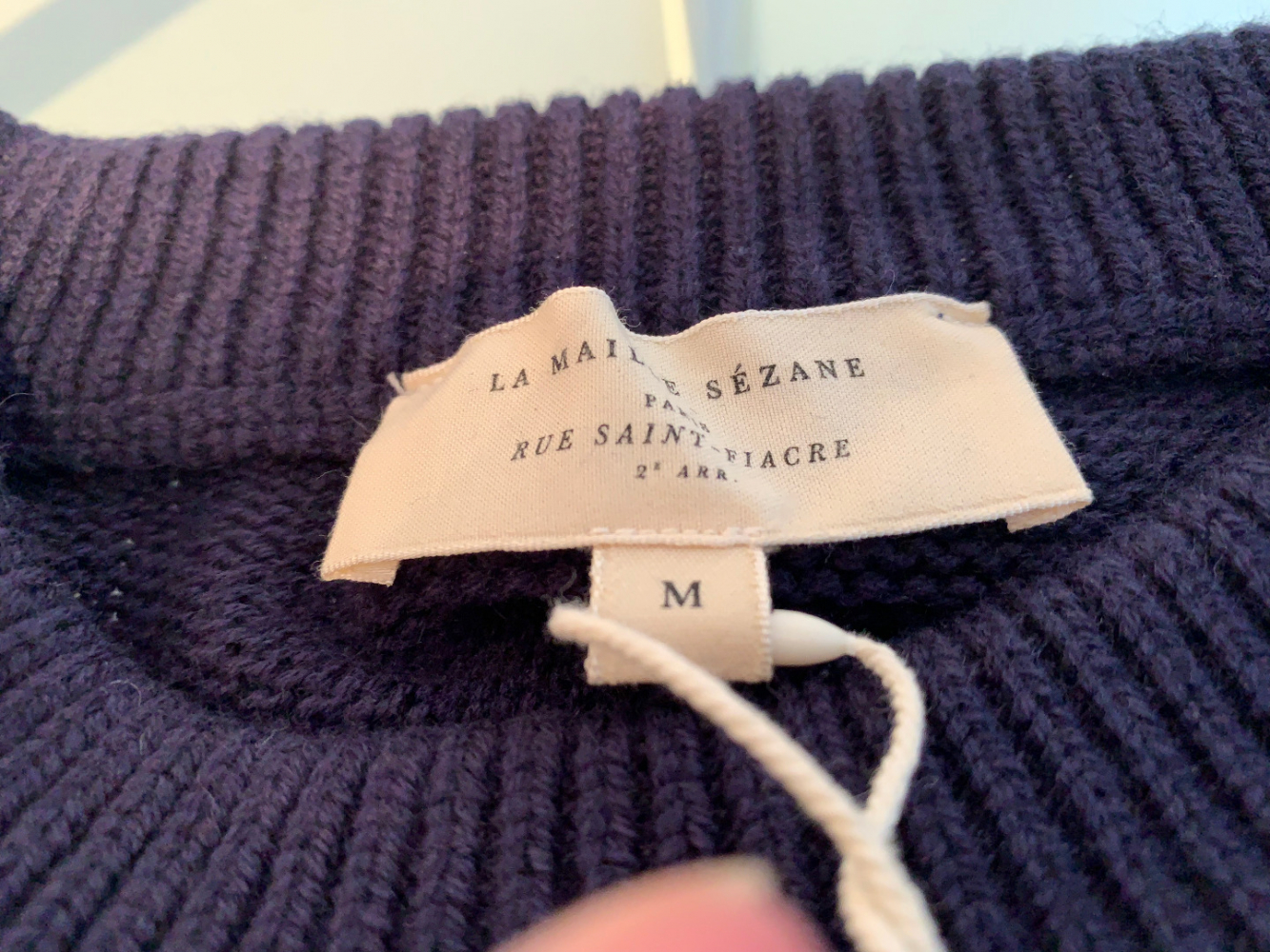 Sézane Pullover mit Puffärmeln