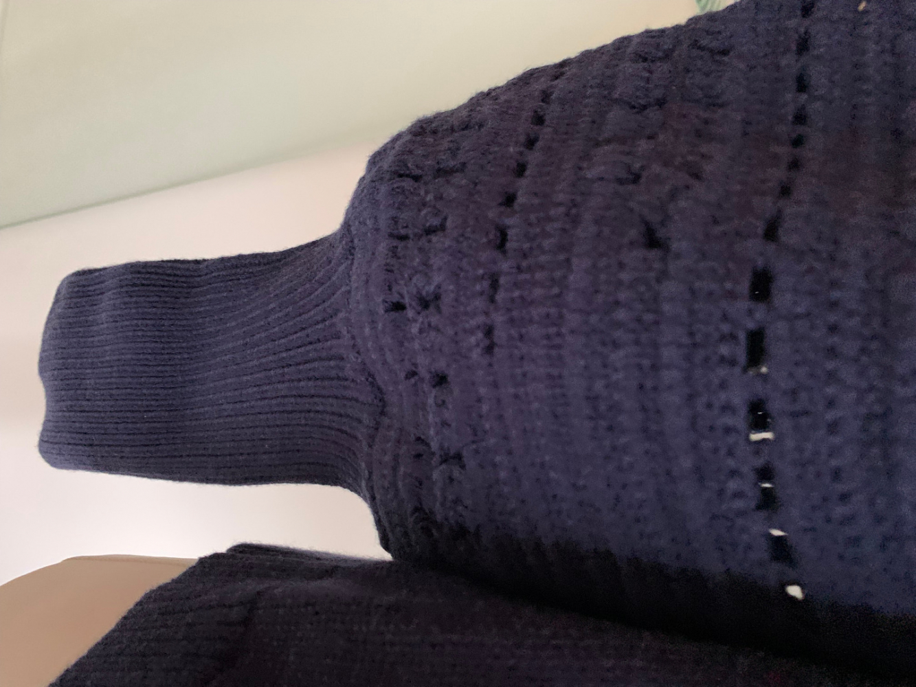 Sézane Pullover mit Puffärmeln