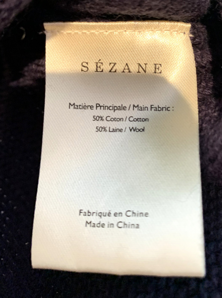 Sézane Pullover mit Puffärmeln