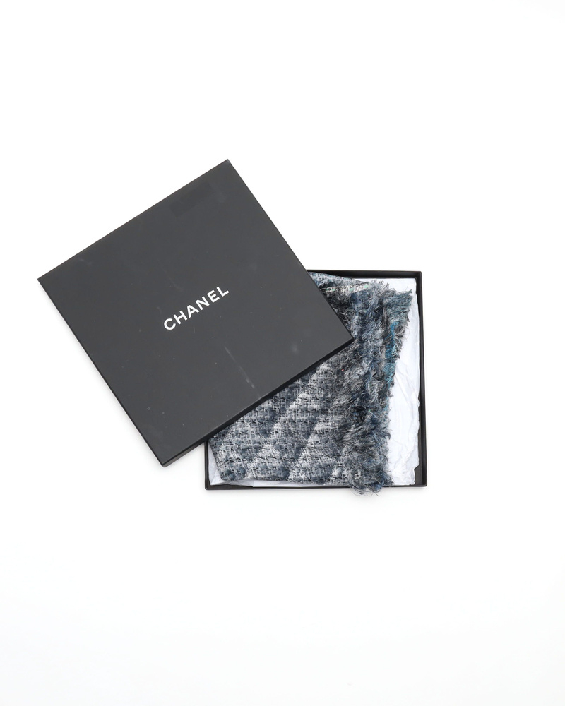 Chanel Coco Mark Silk Scarf