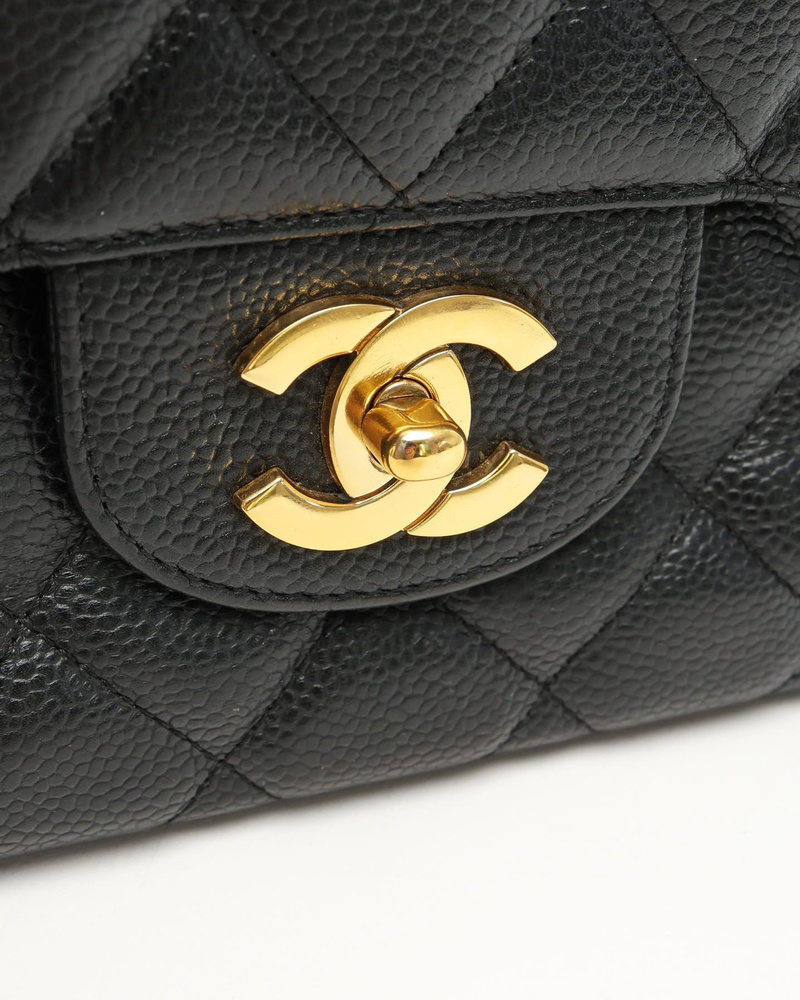 Chanel Classic Jumbo Caviar Single Flap Bag