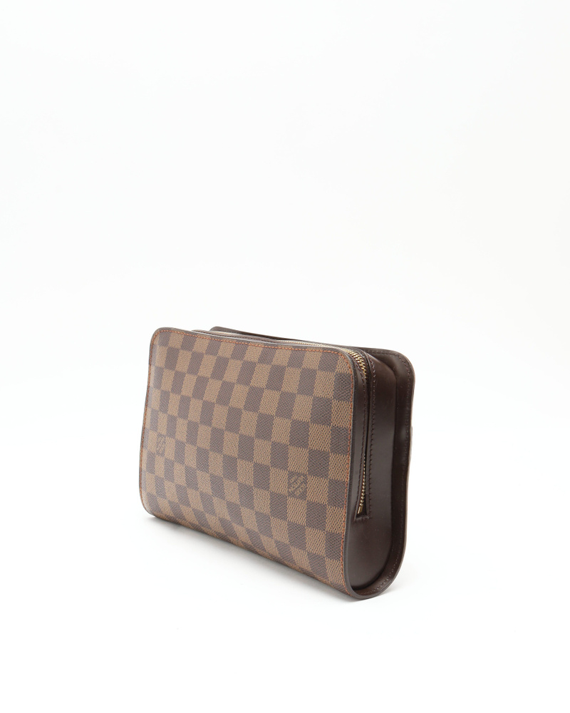 Louis Vuitton Damier Ebene Saint Louis Clutch Bag
