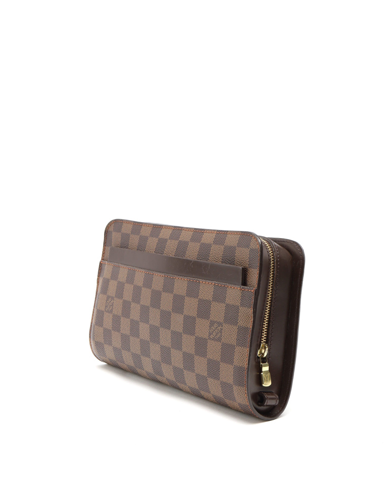 Louis Vuitton Damier Ebene Saint Louis Clutch Bag