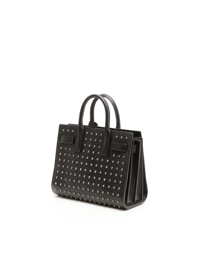 Saint Laurent Studded Sac De Jour Nano Bag