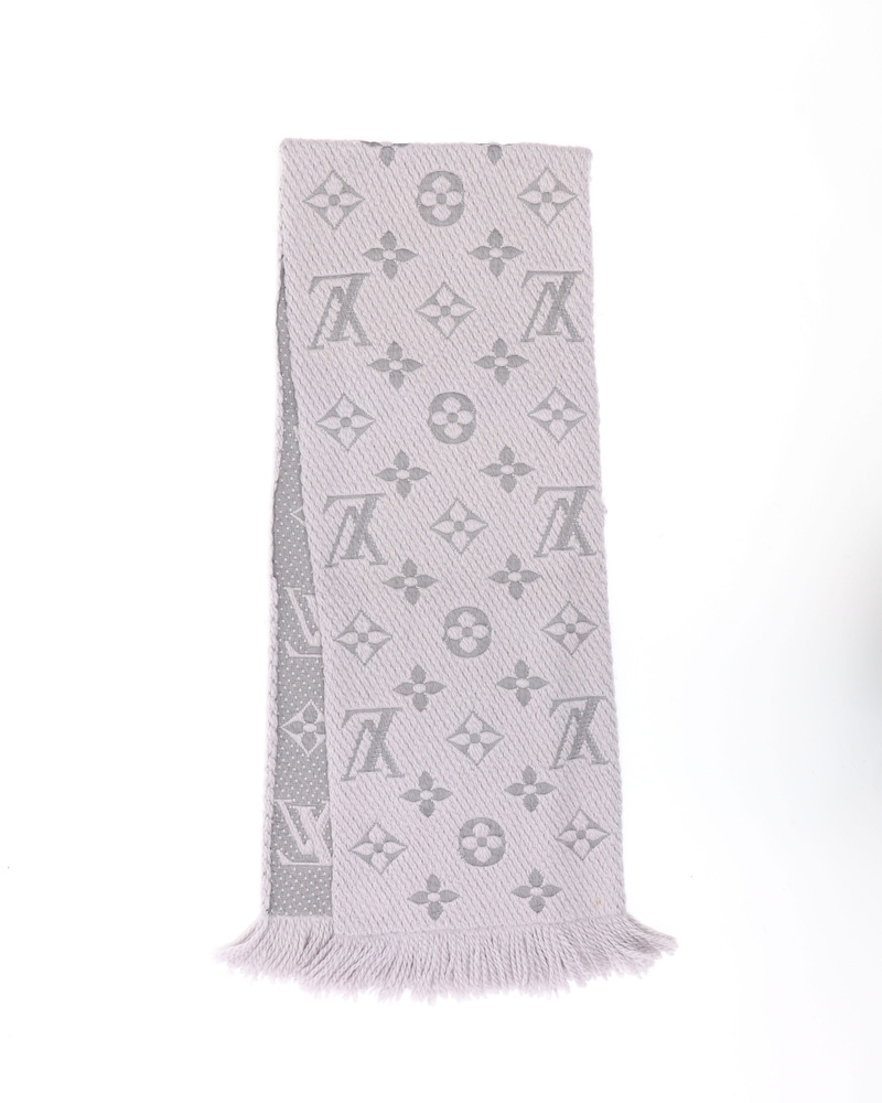 Louis Vuitton Logomania Wool Scarf