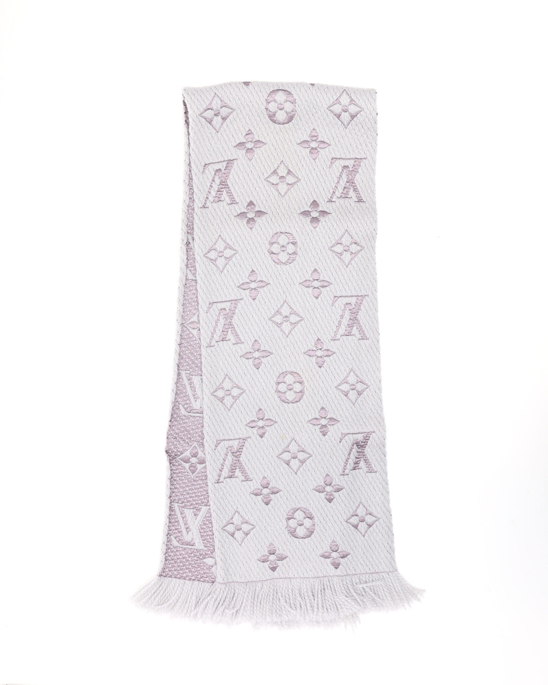 Louis Vuitton Logomania Wool Scarf