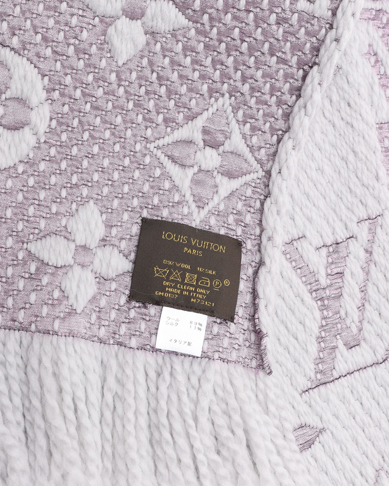 Louis Vuitton Logomania Wool Scarf