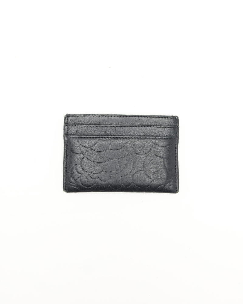 Chanel Camellia Card Holder