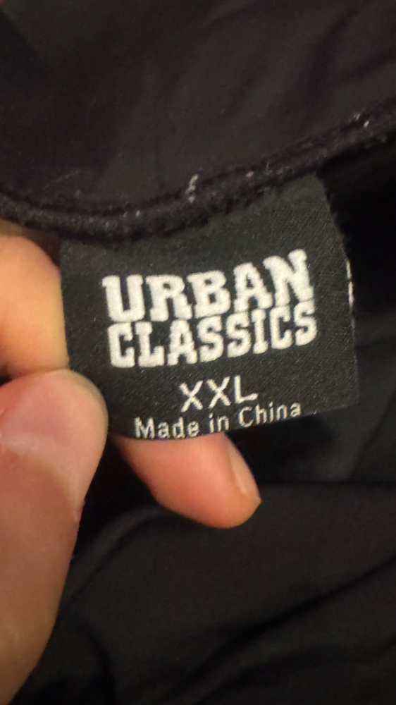 Urban Classic s - Black mesh leggings / sports pants (XXL)