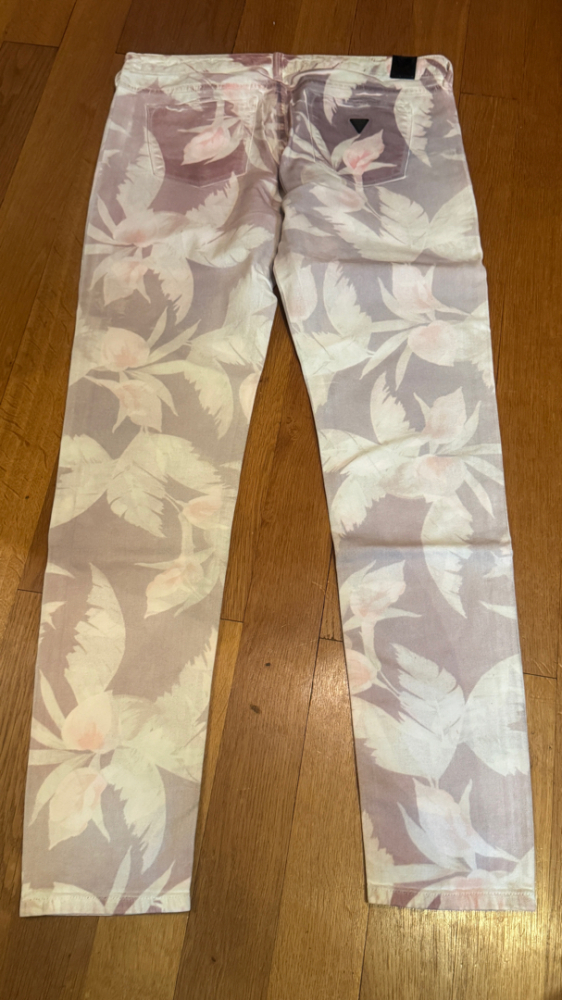 Guess Jeans skinny - imprimé feuilles tropicales - W30