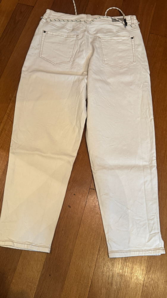 Tom Tailor White Tom Tailor Jeans - Barrel Leg - Size 30/28