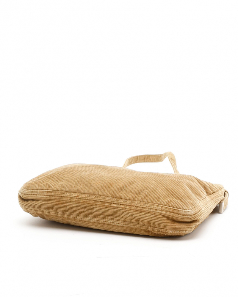 Fendi Corduroy Shoulder Bag