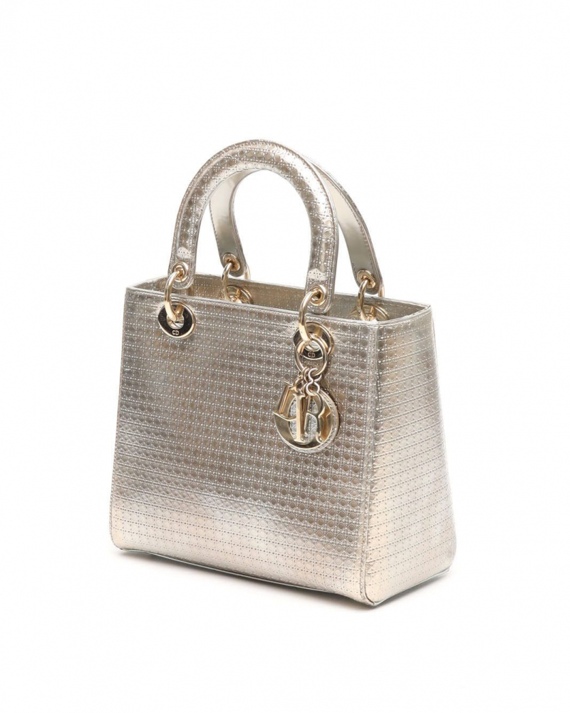 Christian Dior Medium Cannage Lady Dior Bag