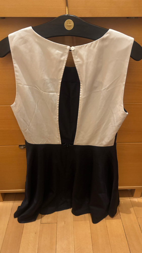 Vero Moda Elegantes Schwarz-Weiß Kleid – Vero Moda – Gr. 40